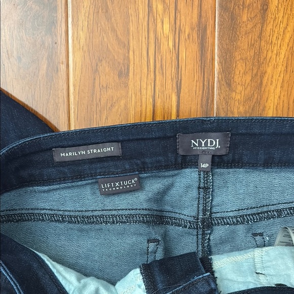 NYDJ Blue Straight Leg Jeans Classic Style - Picture 6 of 15